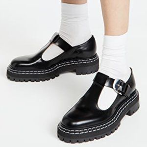 Proenza Schouler Lug Sole Mary Janes - Size 36